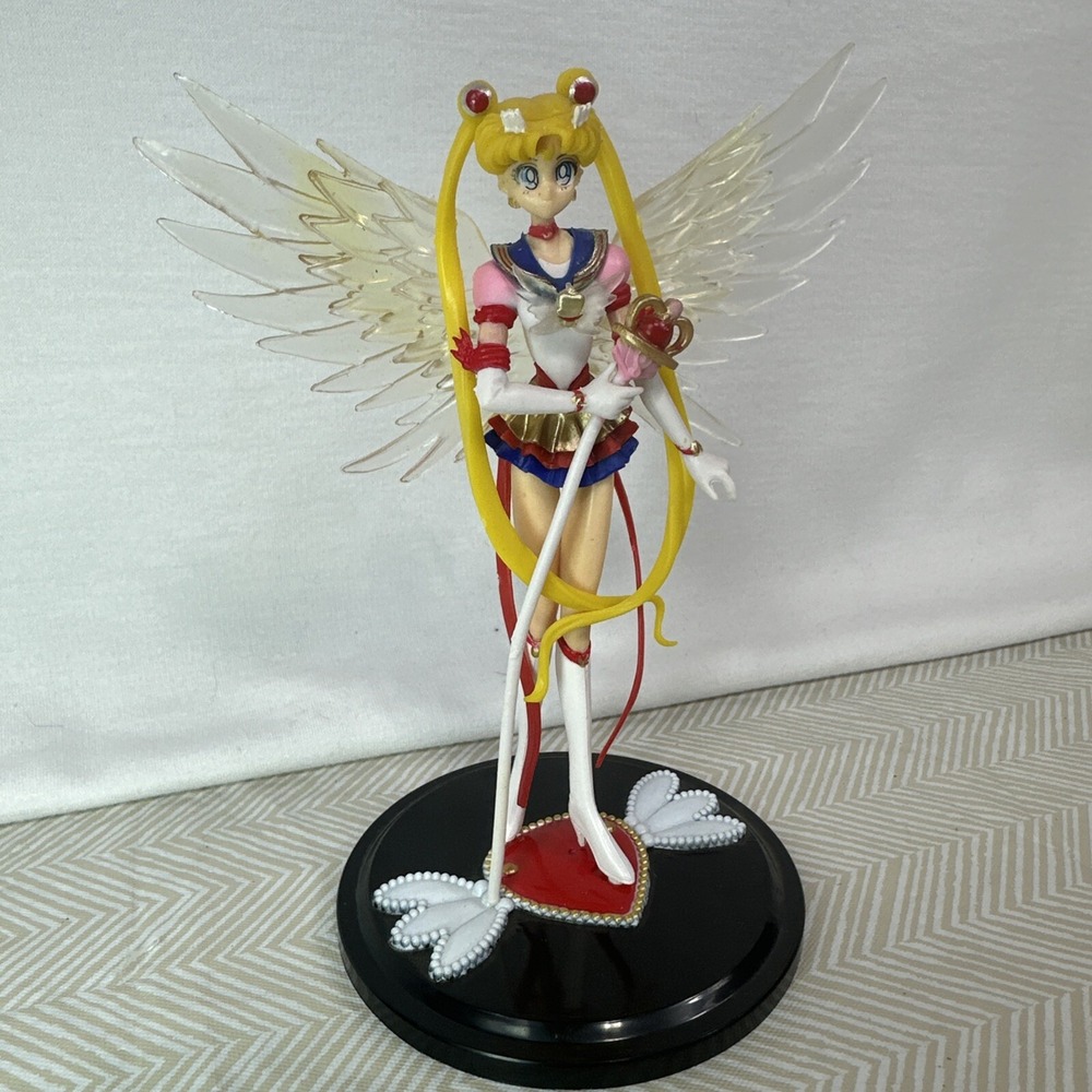 Sailor Moon Tsukino Usagi Anime Action Figure Doll Cake Topper Home & Car Decor - Picture 2 of 7